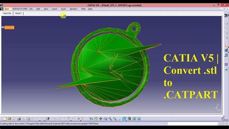 stl to catpart|catia convert stl to solid.